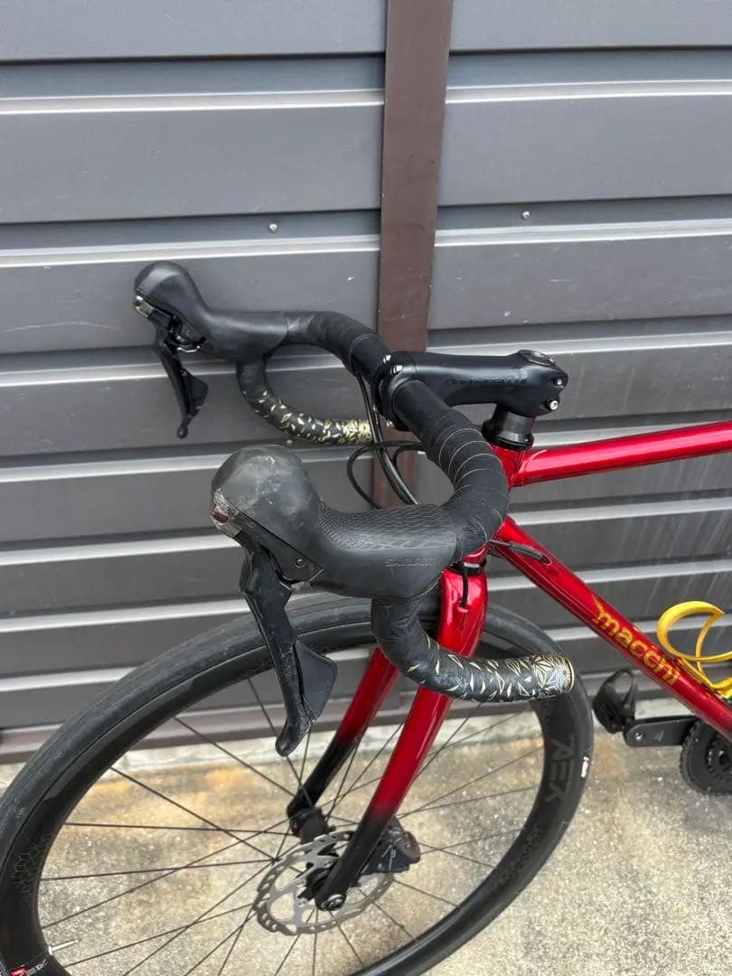 【美品】クロモリロードバイク macchi（マッキ） （ホイール除く）