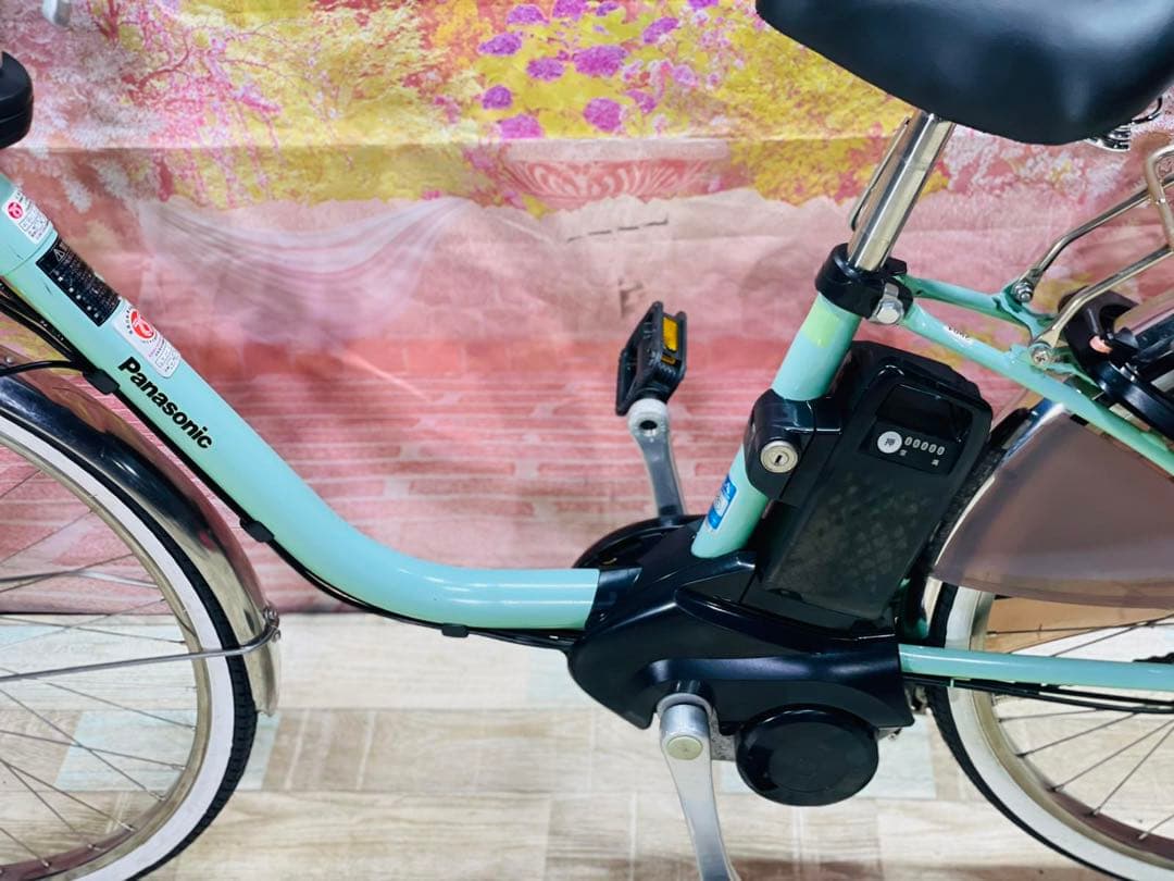 K2901 電動自転車パナソニック ママチャリ 24インチ 8Ah 送料無料 電動