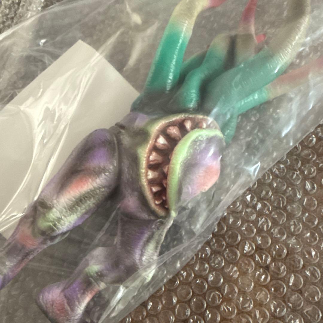 ソフビ　ポゴナ造形　黒い仔ヤギ（かっこわらい雑貨店塗装）未開封