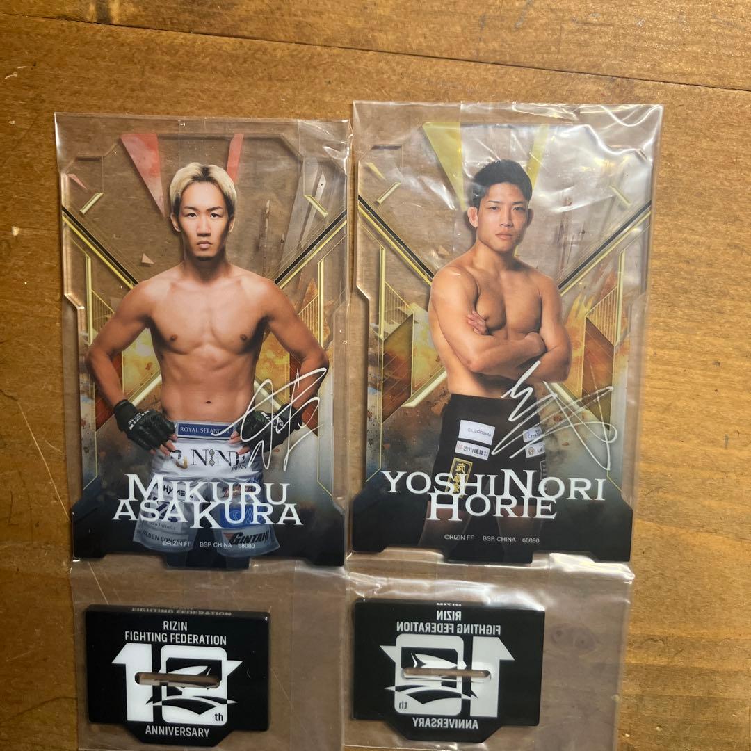 RIZIN一番くじ 朝倉未来、堀江圭功 アクリルスタンド - メルカリ