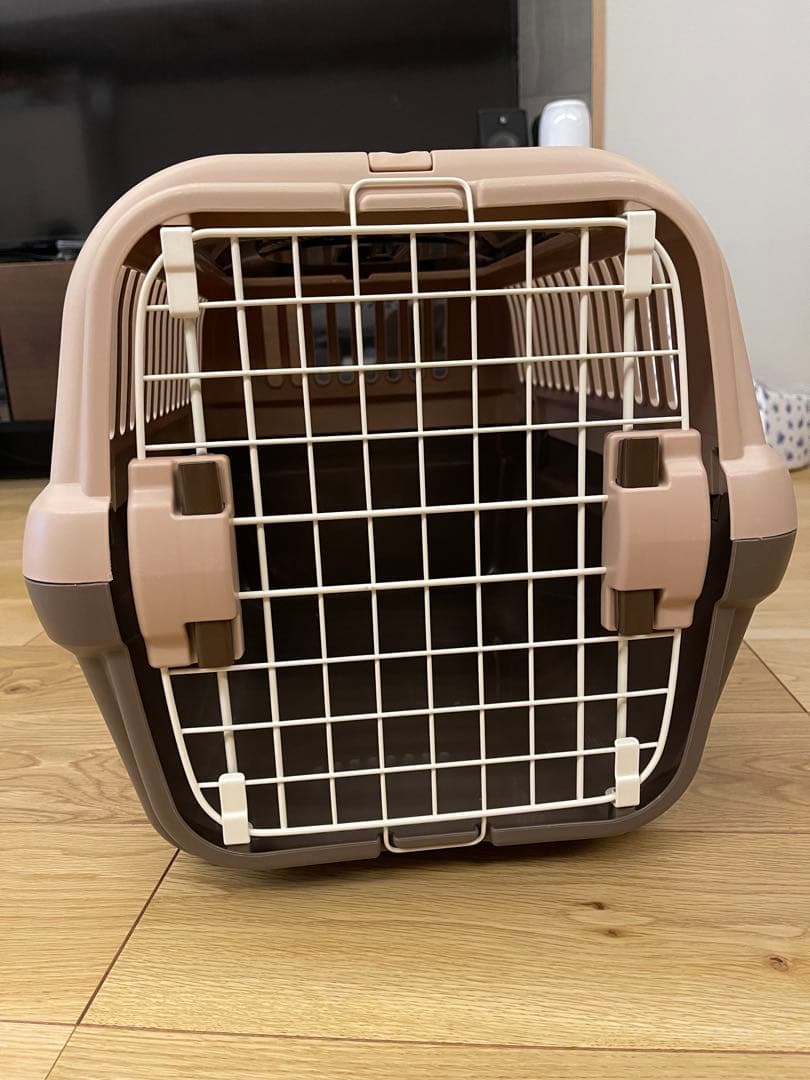 Richell 犬用キャリー ベージュサイズ:中型犬用 / Sサイズの犬4匹｜