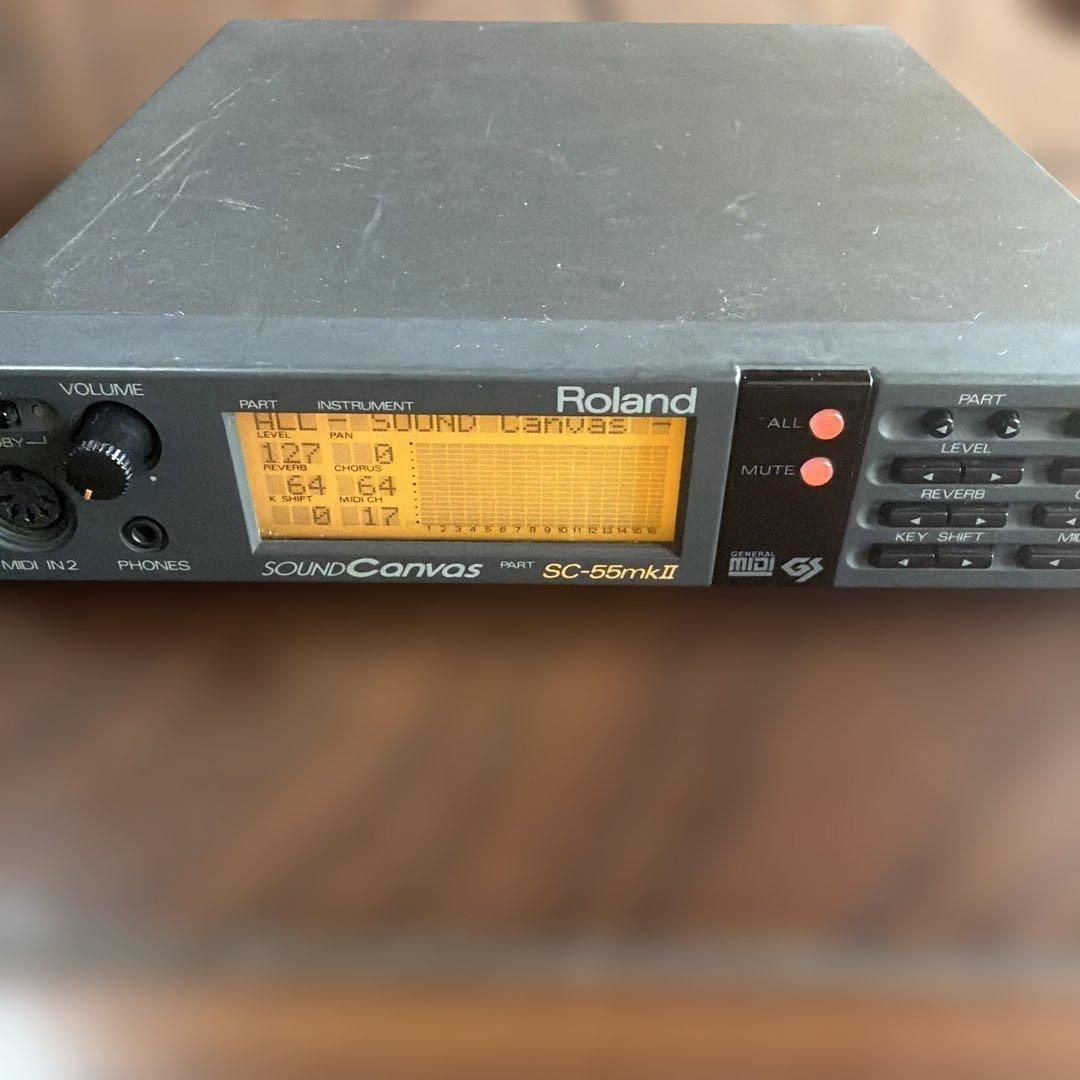 動作品 Roland SC-55mk2