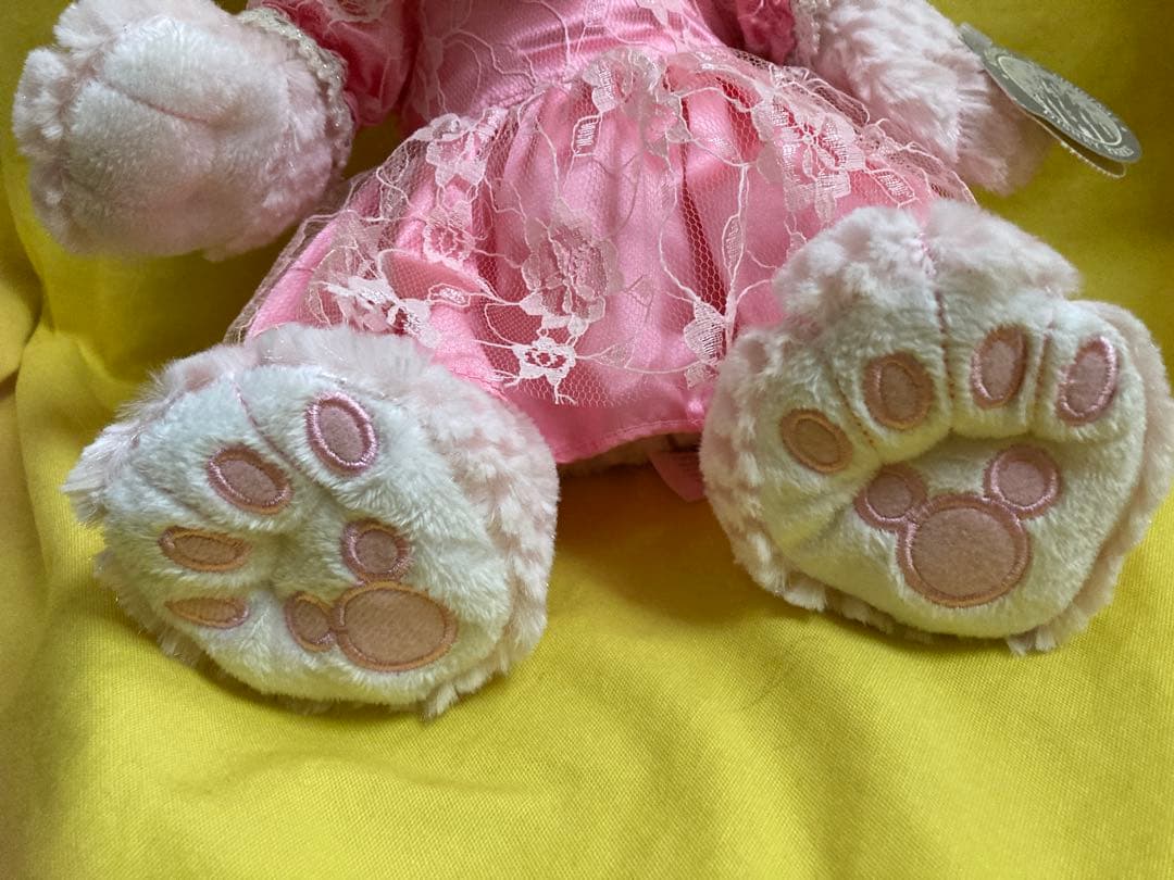 ✳️wdwダッフィー ワッフル プリンセスぬいぐるみ‼️✳️ピンク豪華なレース衣装‼️