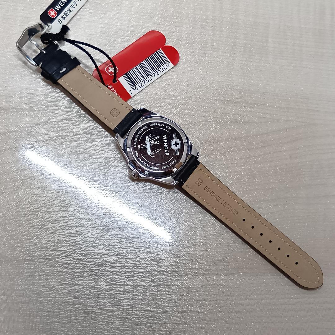 希少 限定品 未使用 ウェンガー Wenger 7212X クォーツ メンズ