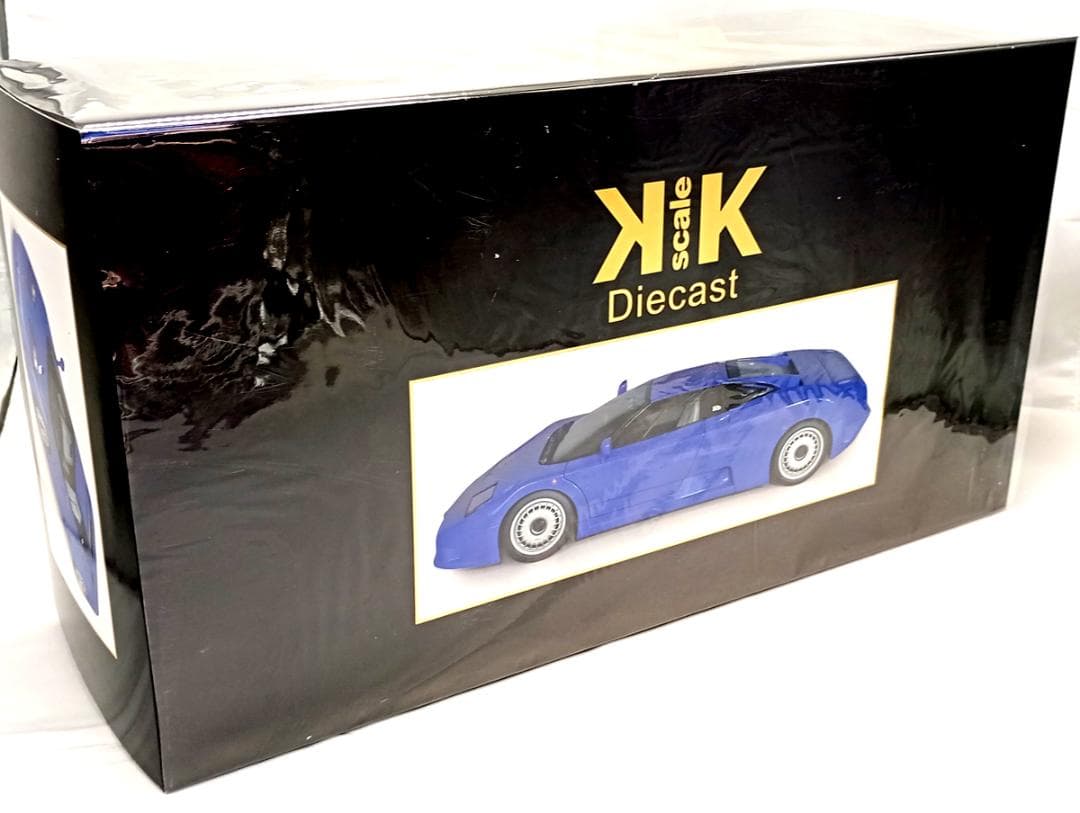 KK Scale 1/12 ブガッティ EB110 1991 (ブルー)