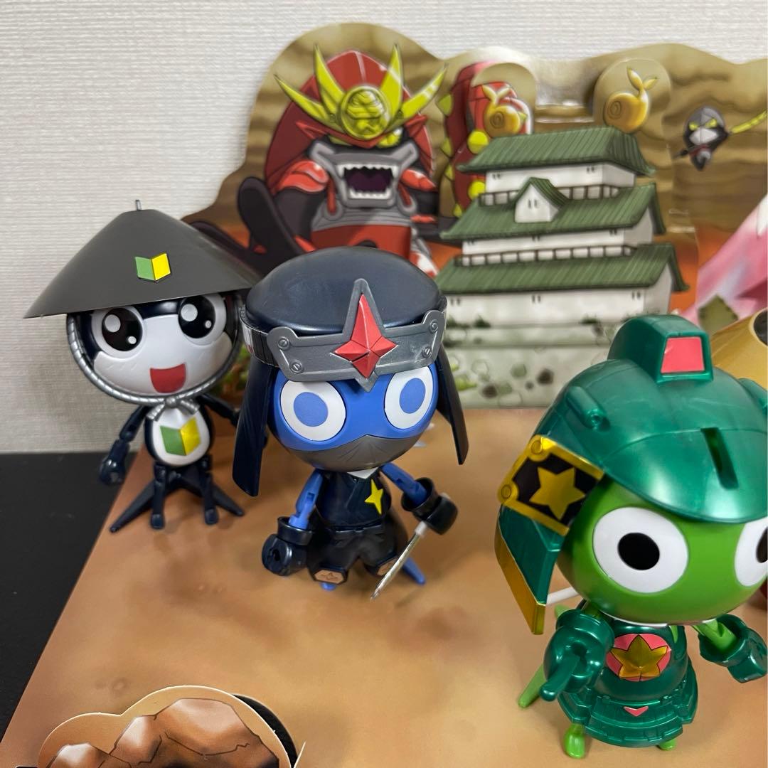 ケロロ軍曹 プラモコレクション フィギュア 武者ケロロ小隊セット