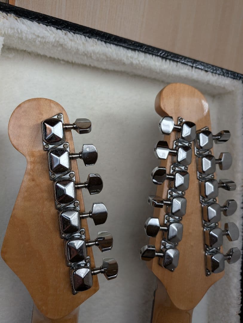 YAMATO ストラトタイプ12弦、6弦ダブルネックエレキギター　美品‼‼