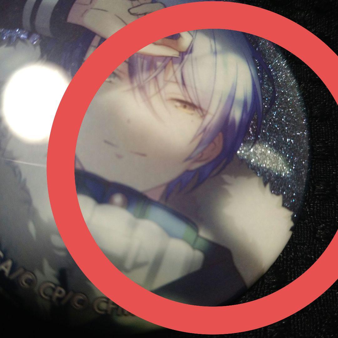 プロセカ グリ缶 グリッター缶バッジ 青柳冬弥 14c - メルカリ