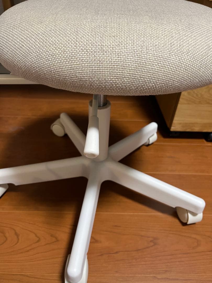 美品【無印良品！1.デスク、2.キャビネット、3.チェア - 3点セット】