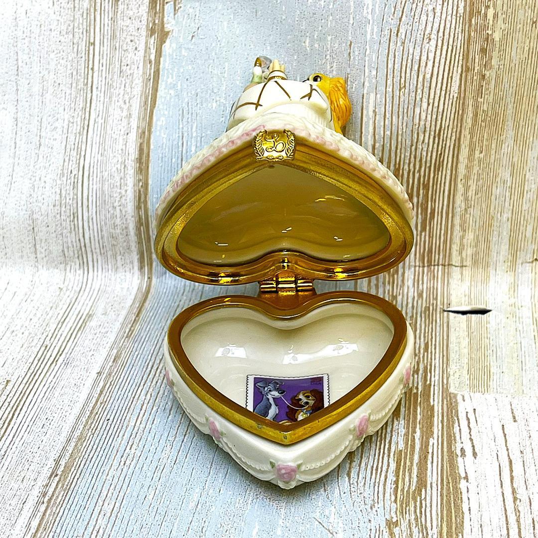 わんわん物語 レディー トランプ レノックス LENOX ヒンジボックス