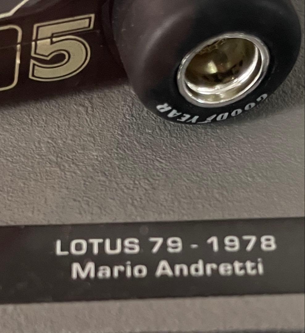 再価格改定！LOTUS 79 78 ’ M Andretti ミニカー 1/43