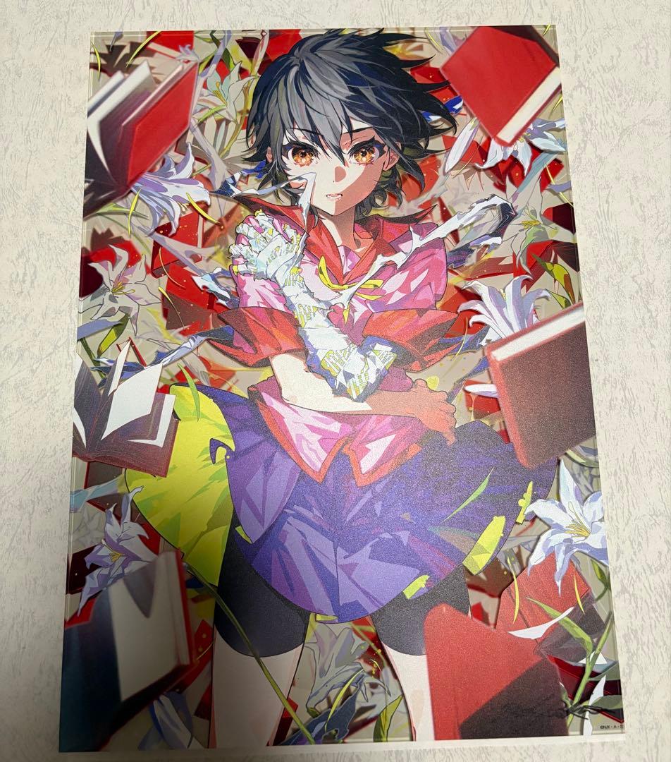 Mika Pikazo 神原駿河 複製原画 アクリルアート B4サイズ 美品