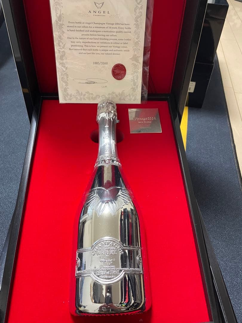 エンジェルシャンパン ヴィンテージ プラチナ未開栓】エンジェル