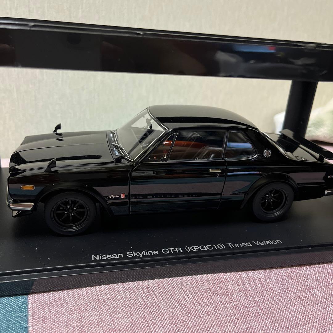 オートアート Nissan gt-r KPGC10 1/18 ブラック 希少！