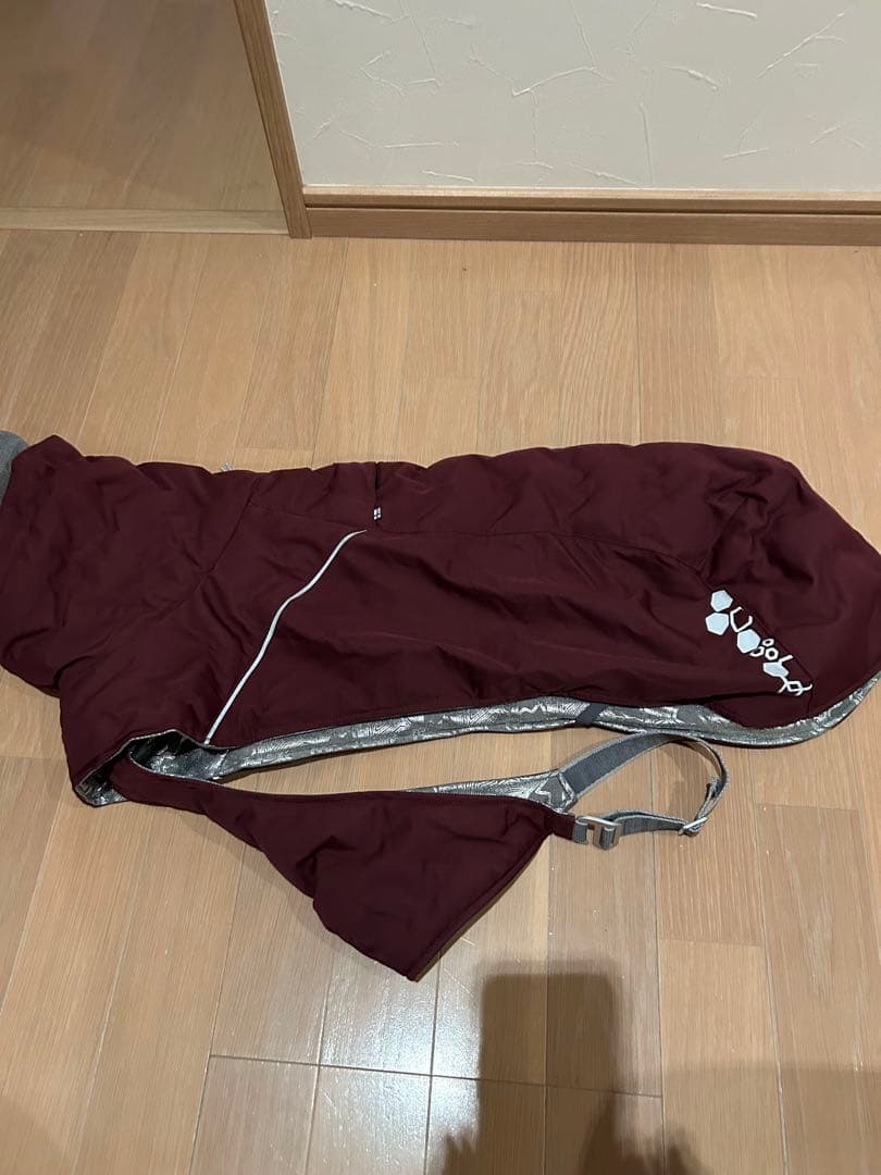 Hurtta フルッタ エクストリームウォーマー ブラックパープル 45