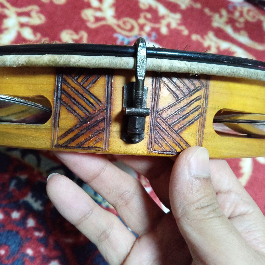 ヤスヒロさま専用商品 ※パーツ欠品 パンデイロ 10インチ パーツ欠品