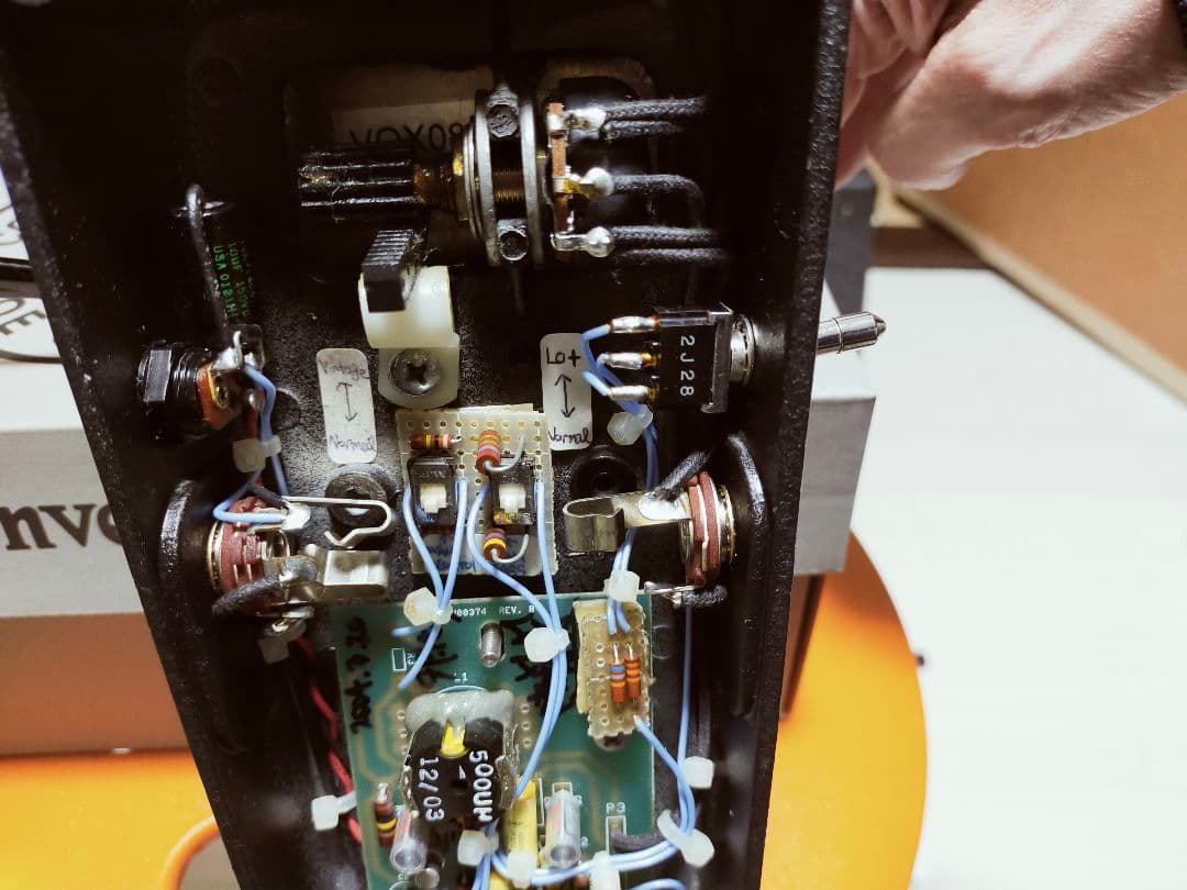 Vox ワウペダル V847 シブヤ楽器モディファイ