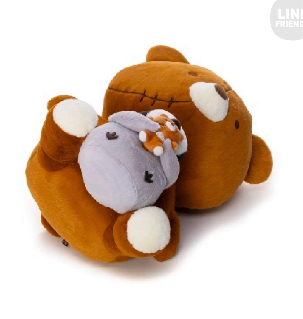 新品 くまさんとぺんちゃんぬいぐるみ(たいせつなもの) ねこぺん日和