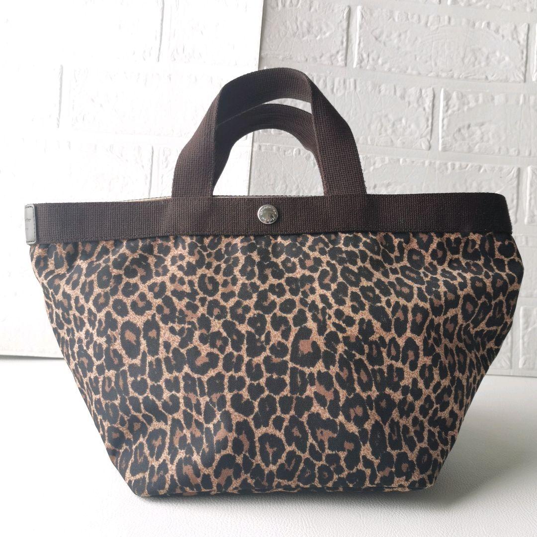 極美品✨エルベシャプリエ 707F パンサー 舟型トート M レオパード