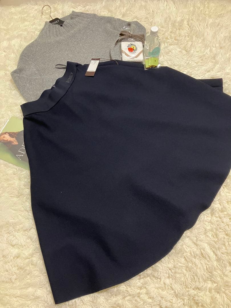 フォクシーＤＭ掲載されました w辺りにＦOＸEＹ ミッドナイトネイビー希少42