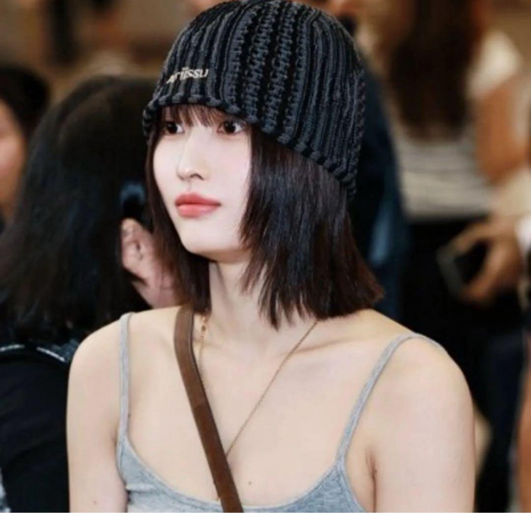 ATiiSSU ニット帽 TWICE モモ着用