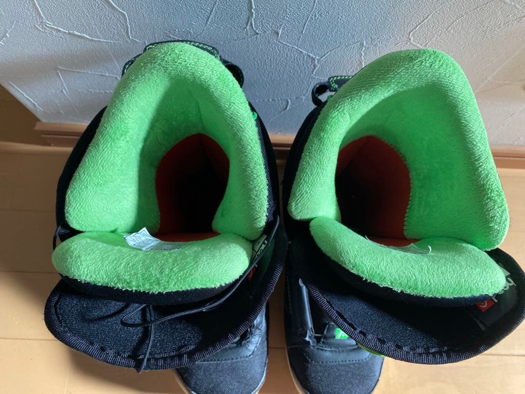 HEAD DUKE スノーボードブーツ ブラック/グリーン　25.5㎝