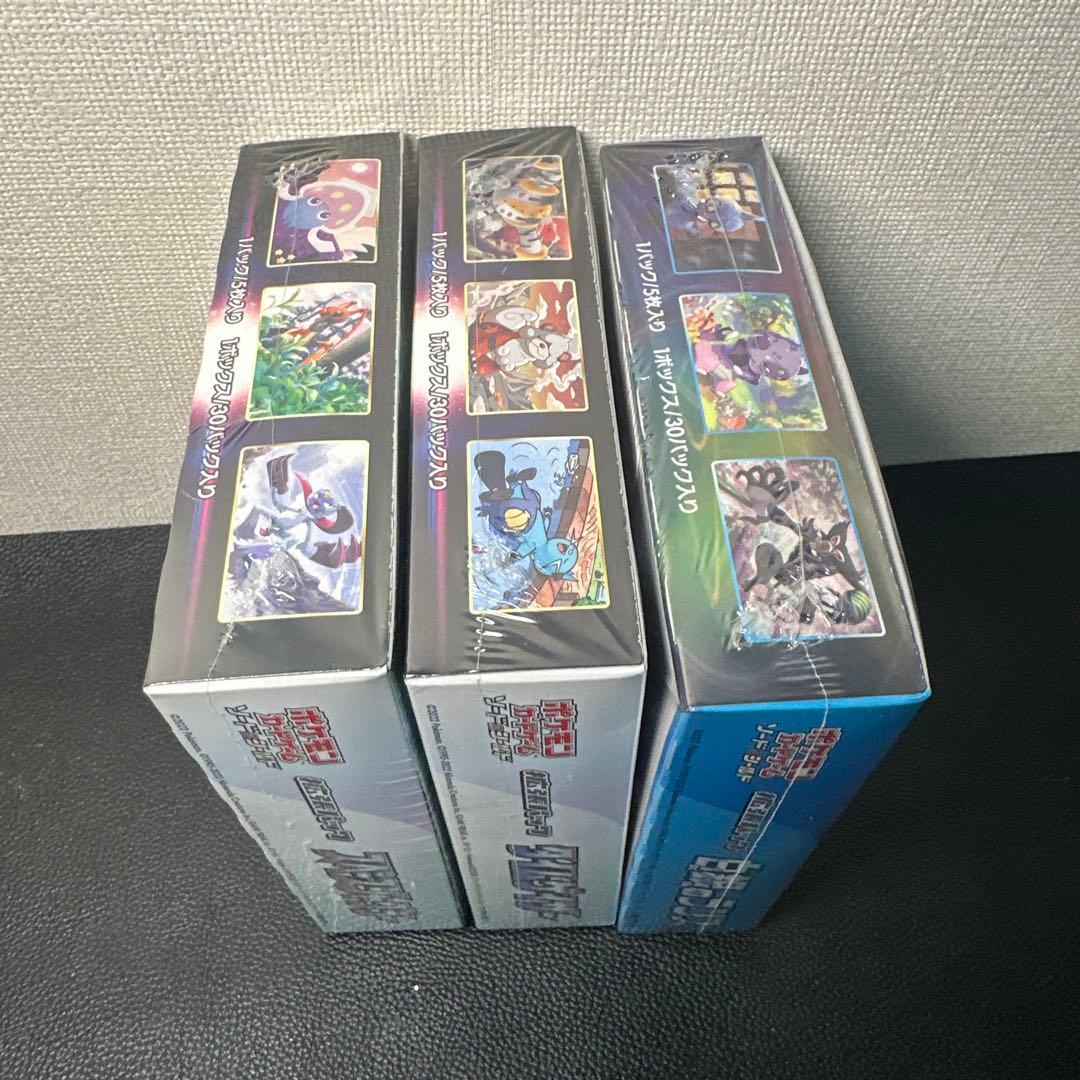 未開封　ポケモンカードゲーム シュリンク　box