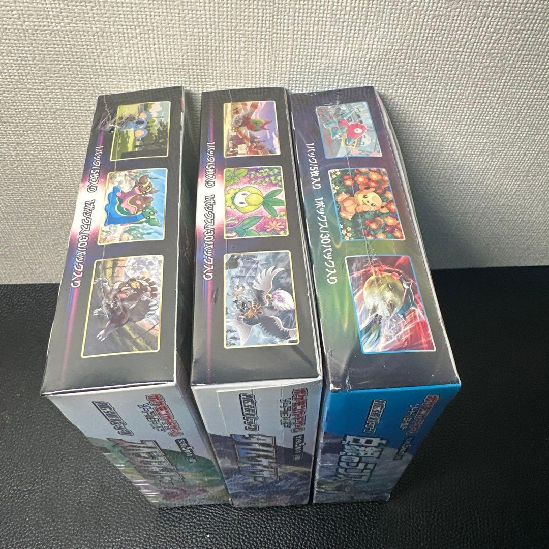 未開封　ポケモンカードゲーム シュリンク　box