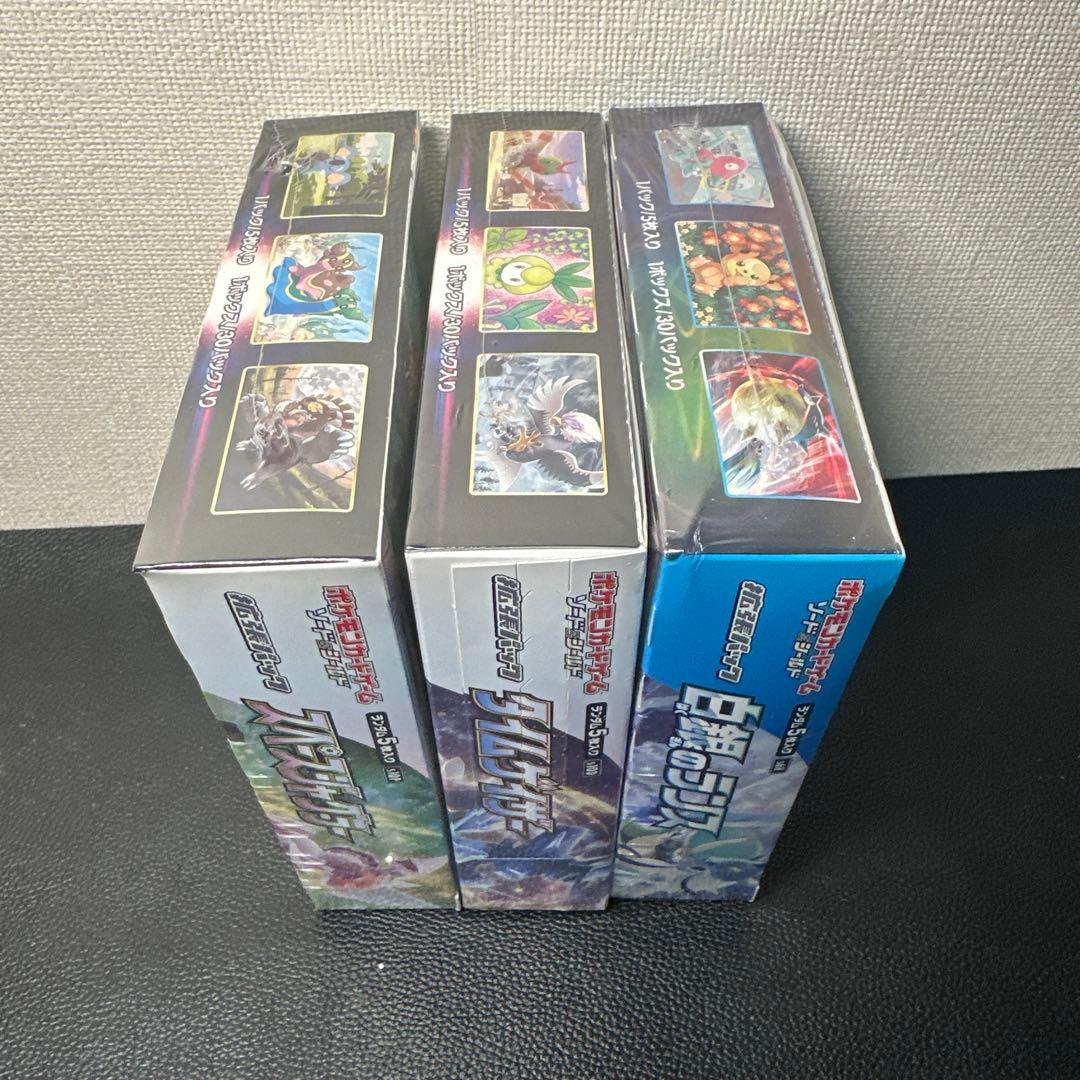 未開封　ポケモンカードゲーム シュリンク　box