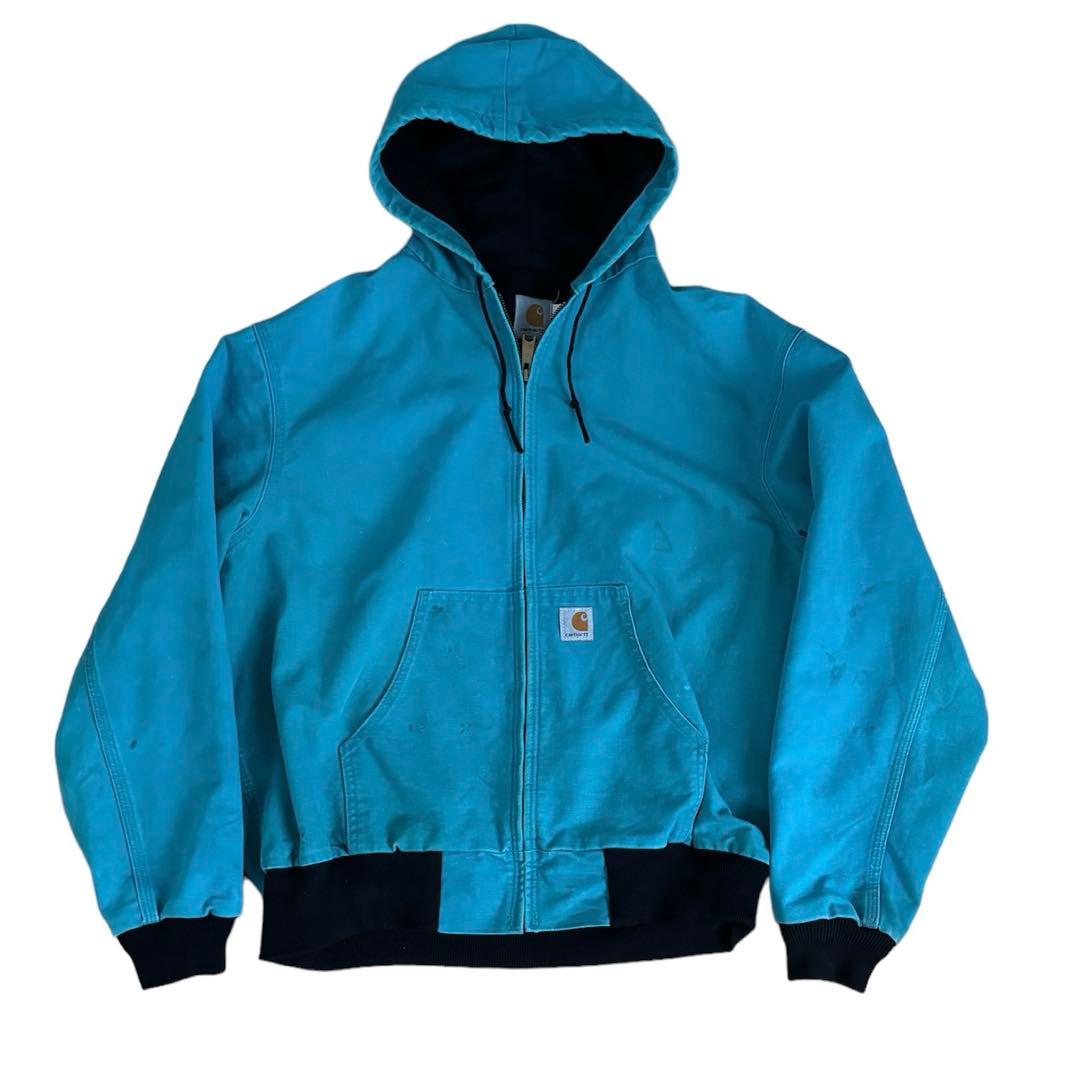 希少 USA Carhartt アクティブジャケット ティファニー JR441 - メルカリ