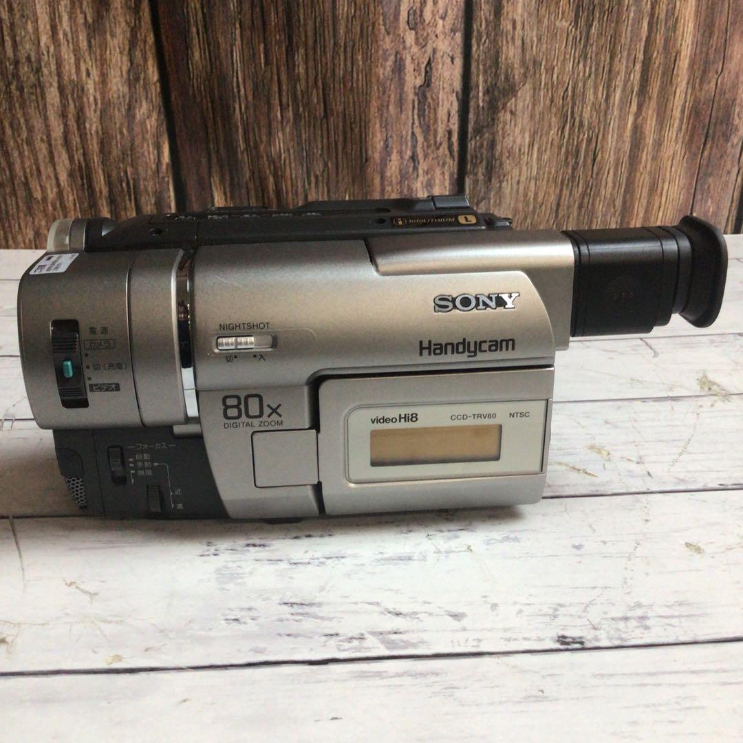 SONY ソニー 8mm ビデオカメラ CCD-TRV80