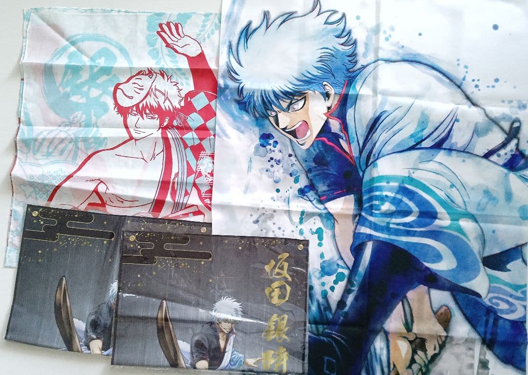 銀魂　坂田銀時　布ポスター　トートバッグ　布類　まとめ売り　銀河侍　購入特典