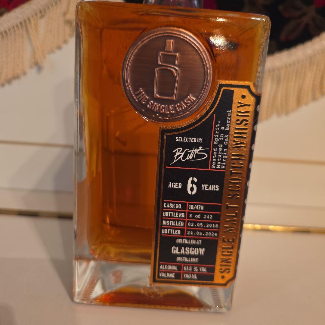 希少]The Single Cask 6年 [グラスゴーウ] 2018