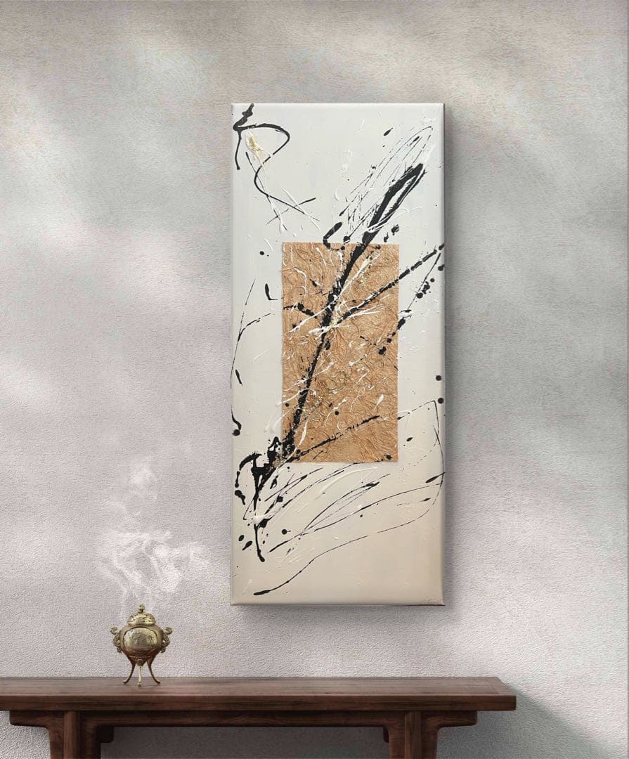 原画/和風/禅/絵画/アート/抽象画/ニュアンス/モダン/ホテル/内装/海外