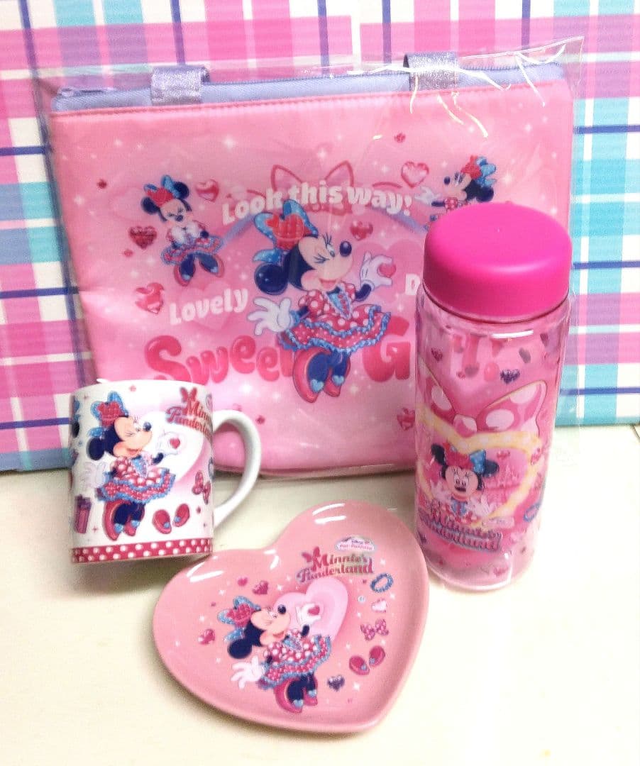 ミニパル◇スーベニア4点セット☆パルパル第5弾『ミニーのファン