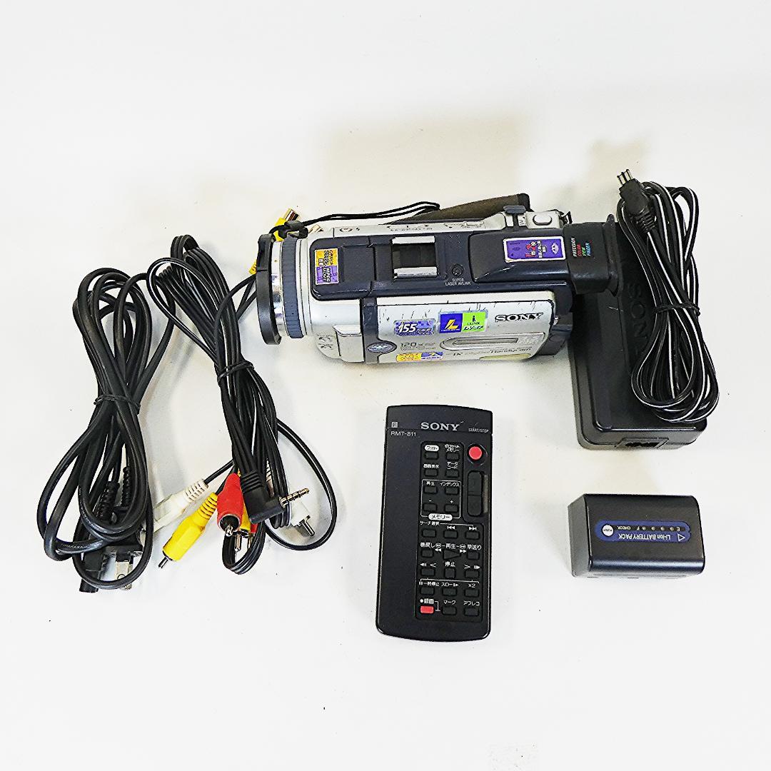 動作品 ソニーDCR-TRV30 MiniDV ビデオカメラDVDダビングに最適 - メルカリ