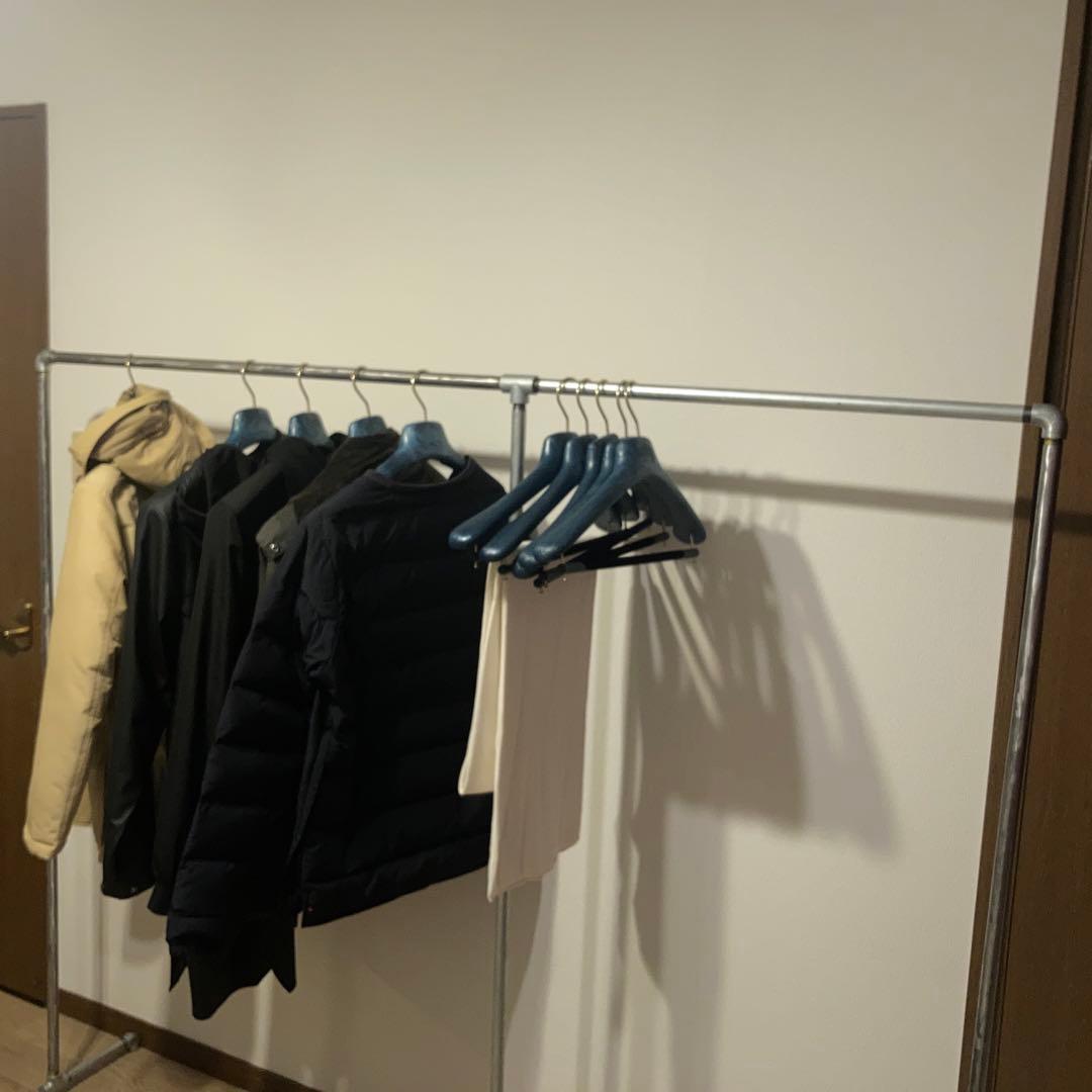 洋服 パイプハンガーラック ガス管 幅1790 高さ1530