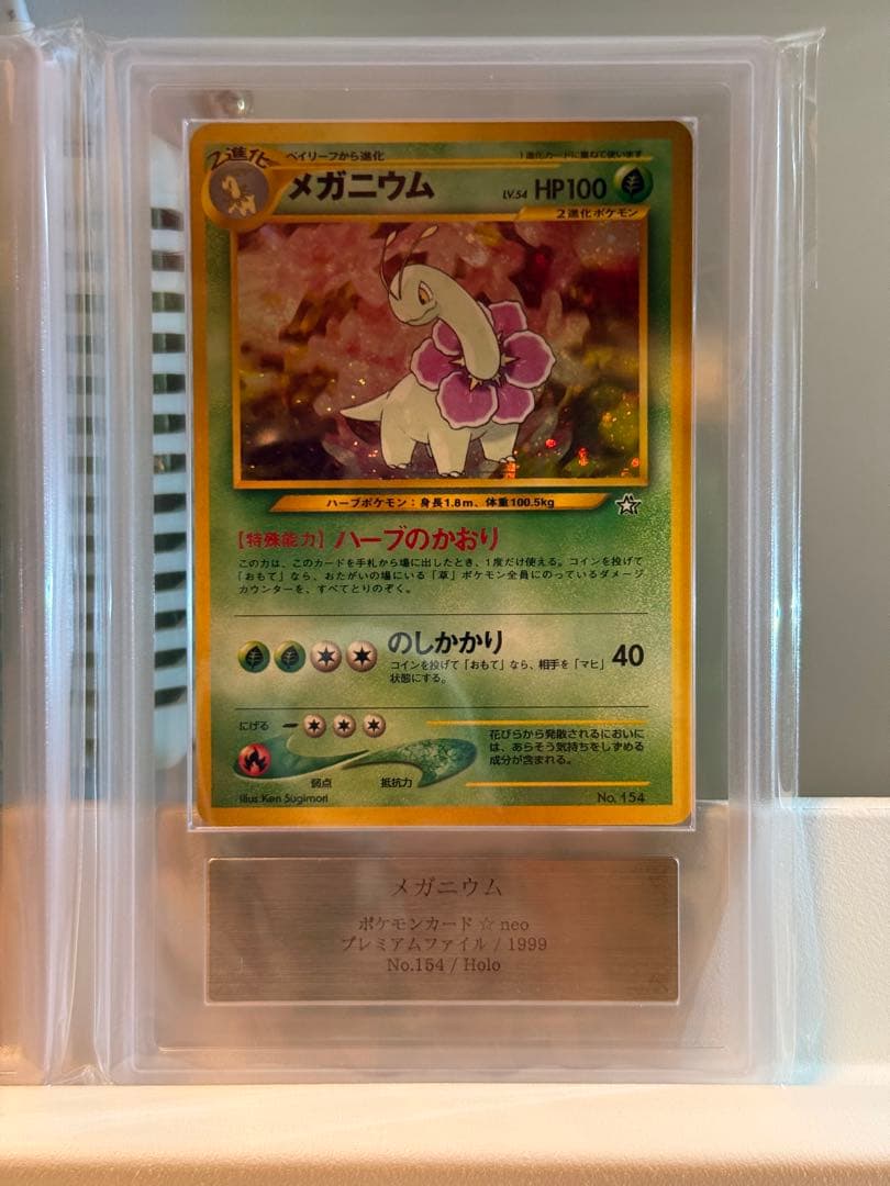 ARS10＋／チコリータ ベイリーフ メガニウム 旧裏 neo ネオ 1999年