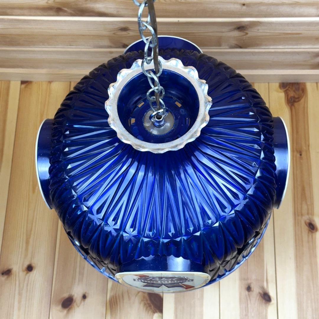 Pabst Blue Ribbon 吊り下げ ライト パブスト ビンテージ - メルカリ