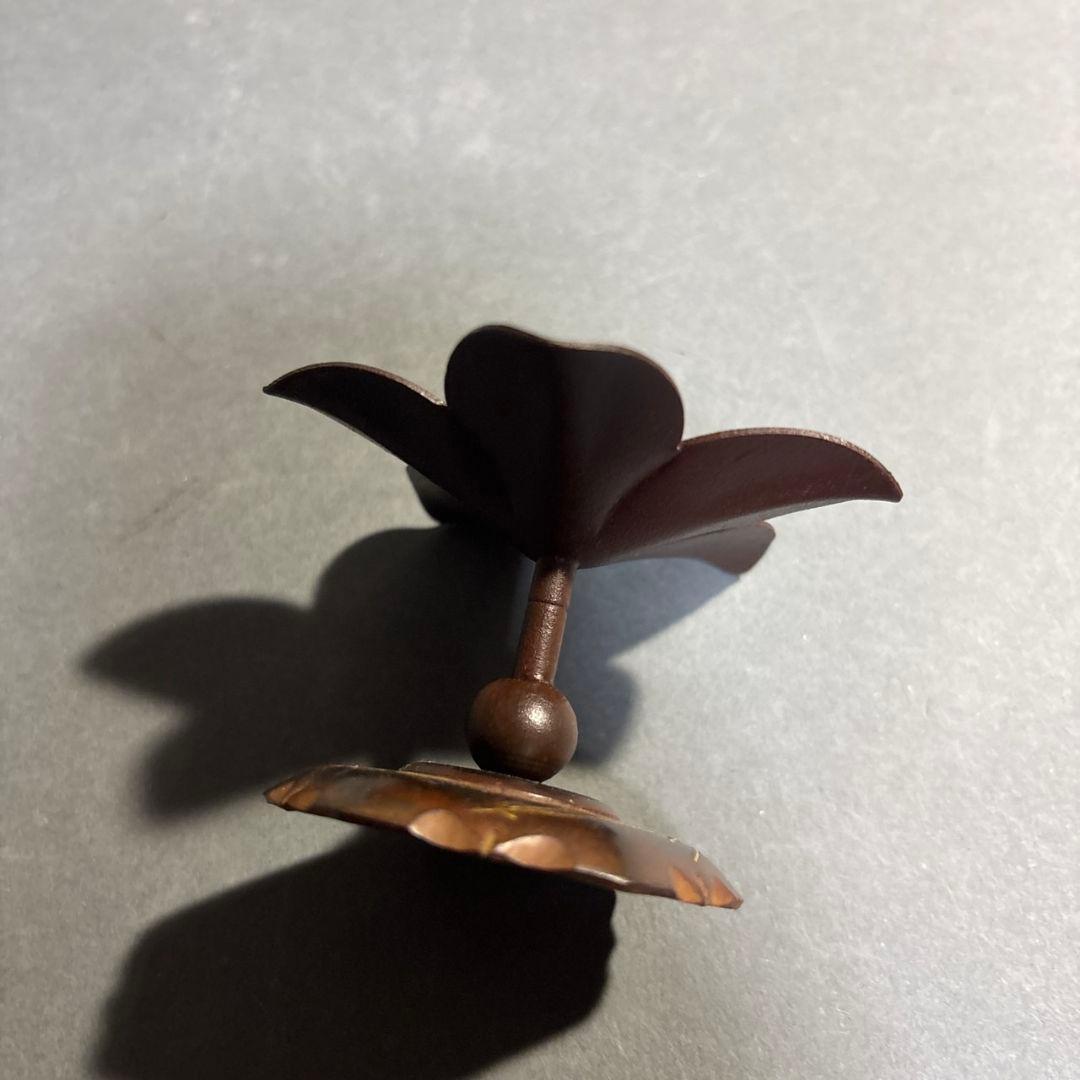 釜師　和田美之助　つく羽　蓋置　共箱