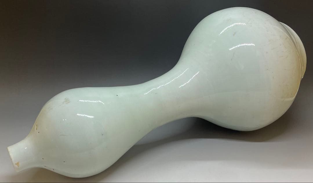 古伊万里　白磁　瓢箪　徳利　t.D831