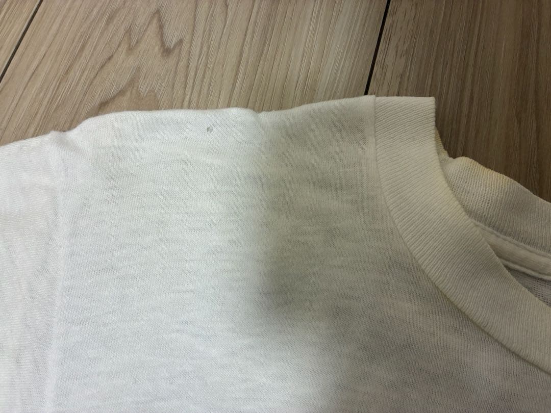 80'S マリリンモンロー 染み込みTシャツ ヴィンテージ ホワイト sizeS