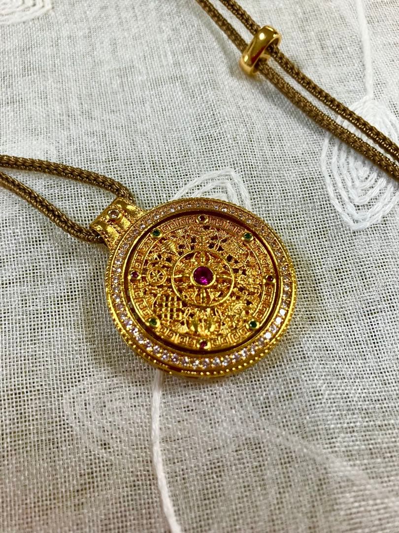 万博 ネパール 回るネックレス ネパールのまわーる マニ車 ネパール