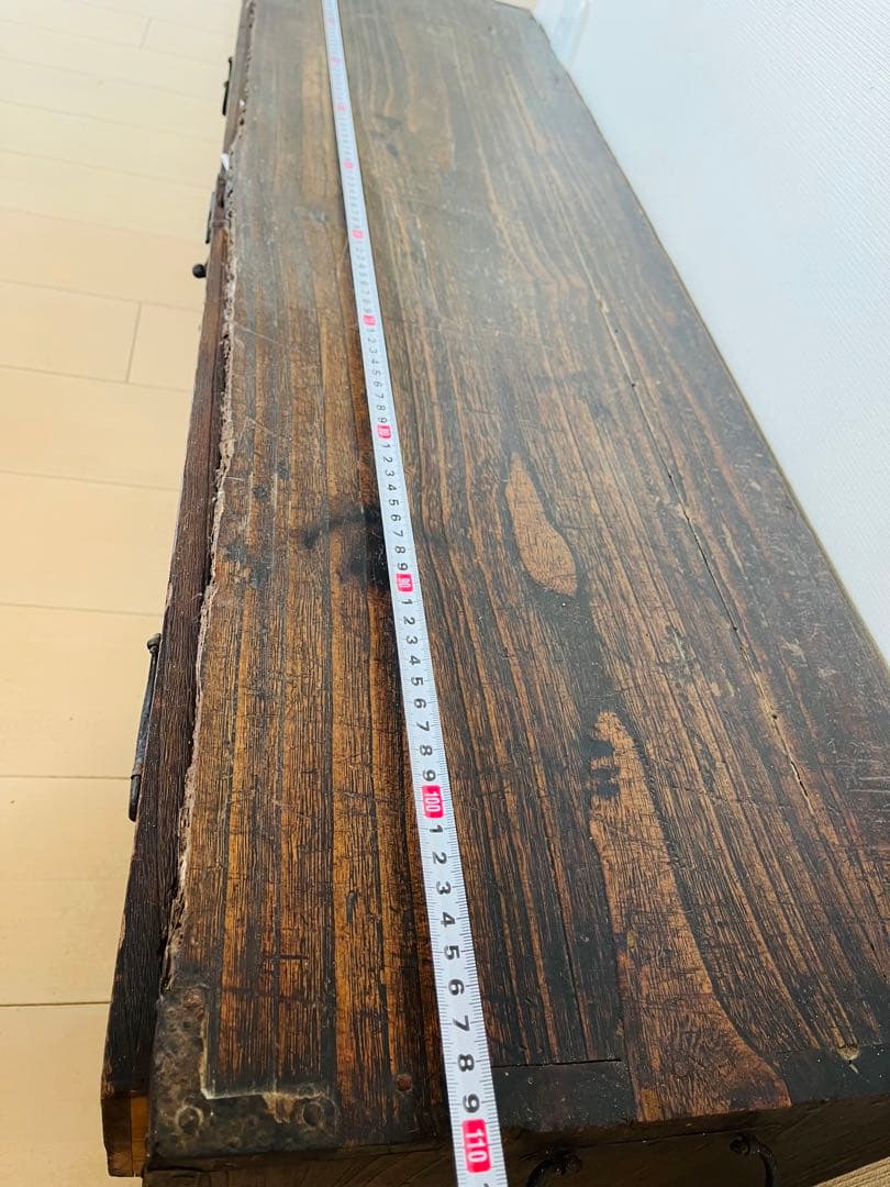 アンティーク 古い木味、テレビボード テレビ台 ドロワー サイドボード