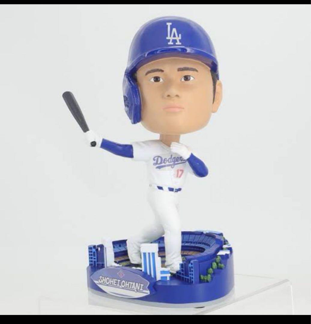 世界限定5000個 大谷翔平 ボブルヘッド 台座ドジャース スタジアム！未開封