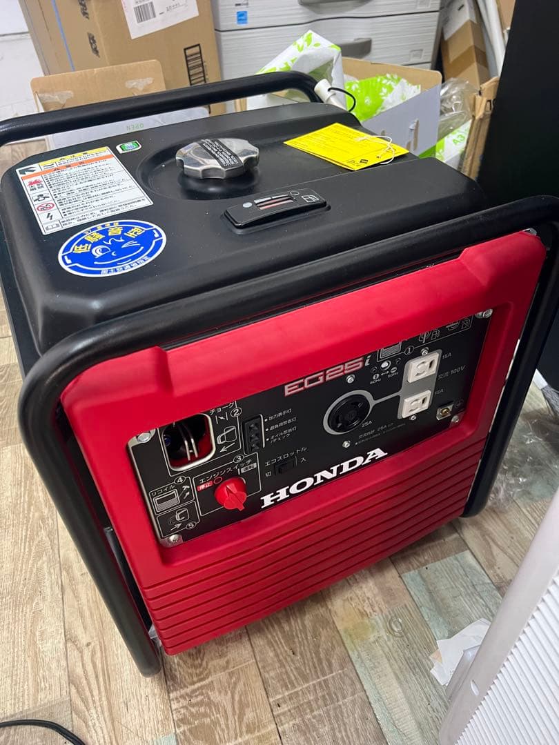 HONDA ポータブル発電機 EG25i 保証書付き ホンダ（HONDA） 発電機 EG25i 小型 家庭用 インバーター 防災
