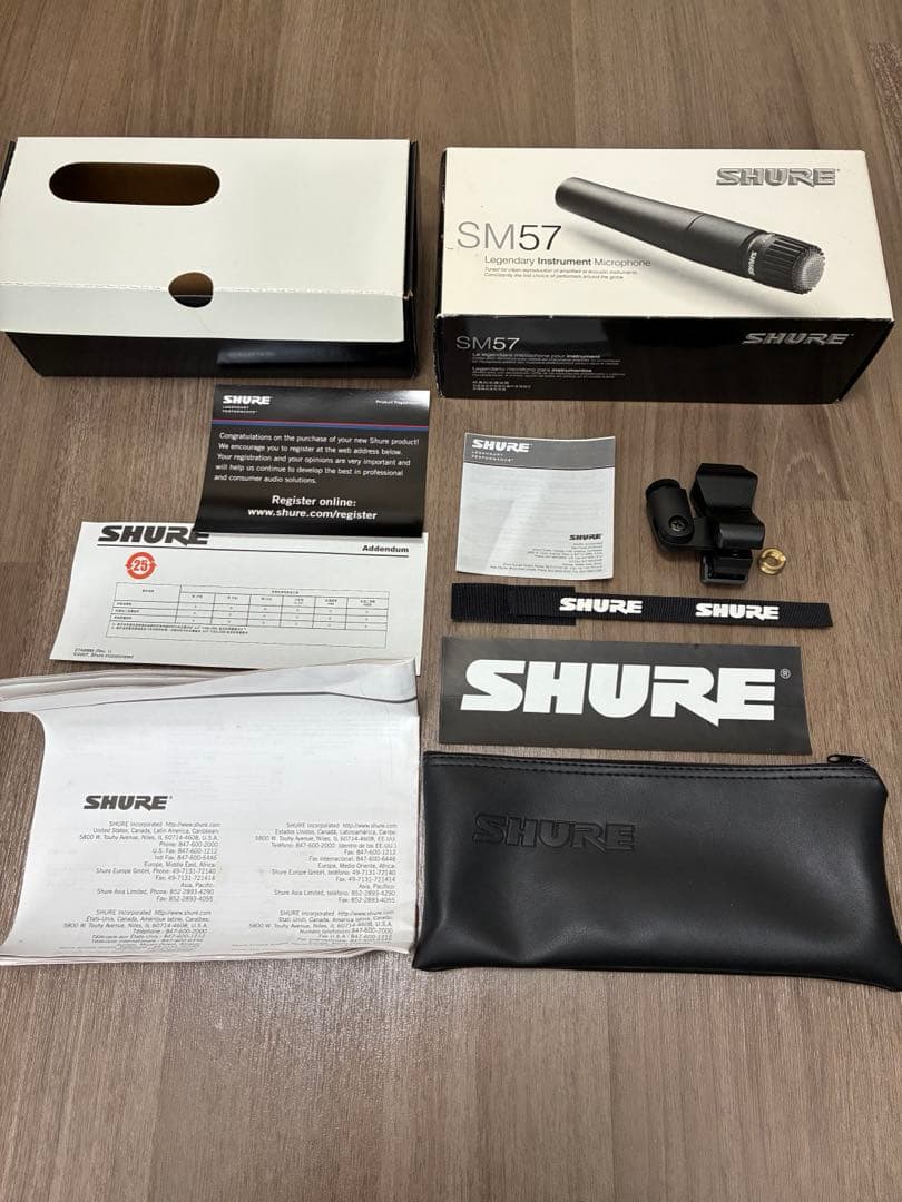 SHURE SM57 ダイナミックマイク 本体