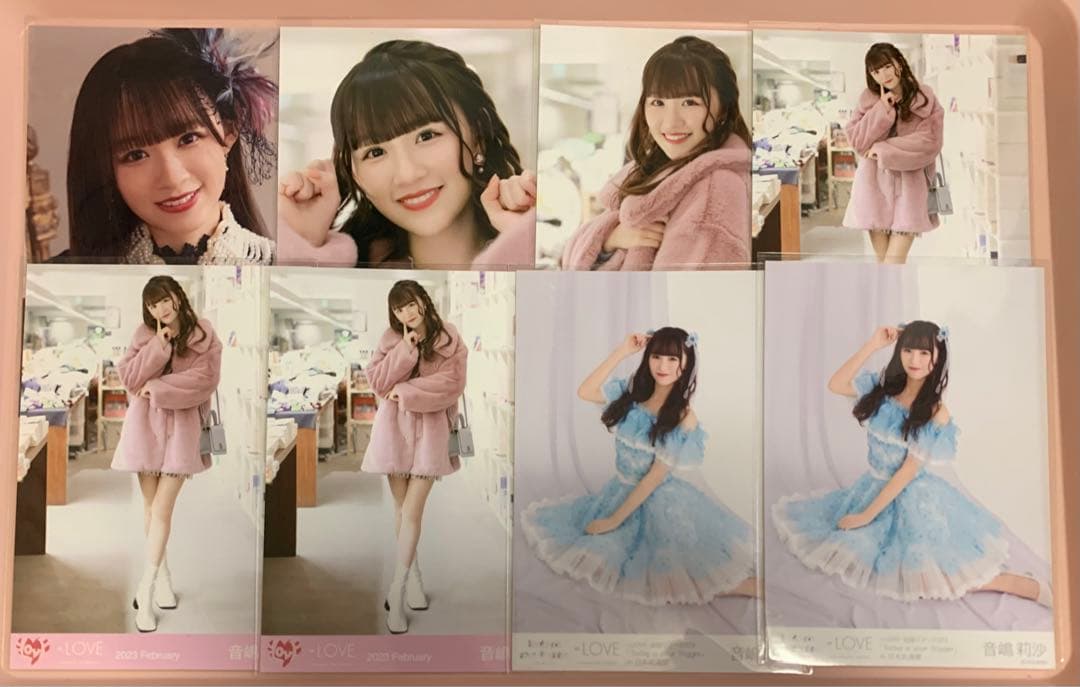 LOVE イコラブ 生写真 内緒バナシ 佐々木舞香 直筆サイン ヨリ 音嶋