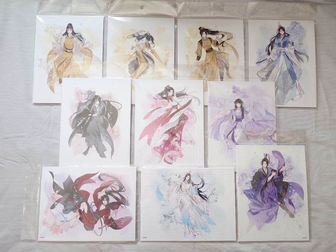 魔道祖師 ラジオドラマ Theキャラ 飛花甘露 キャンバスプレート 全種