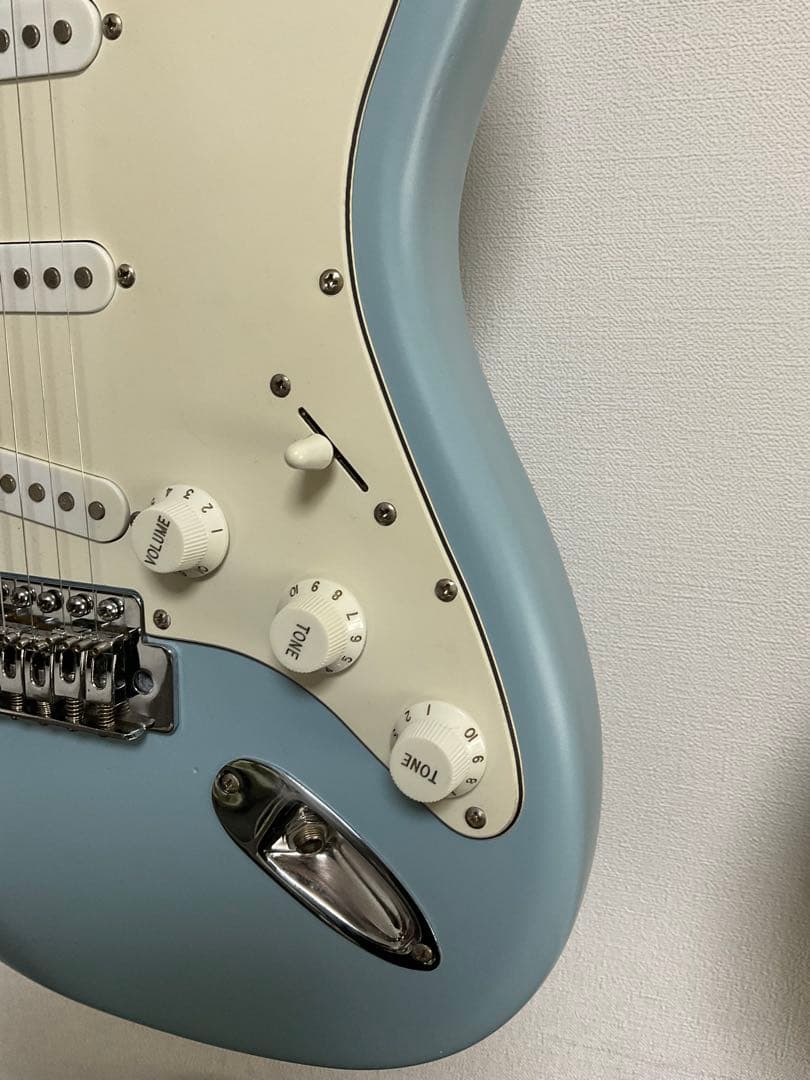 ストラトキャスター タイプ マットブルー